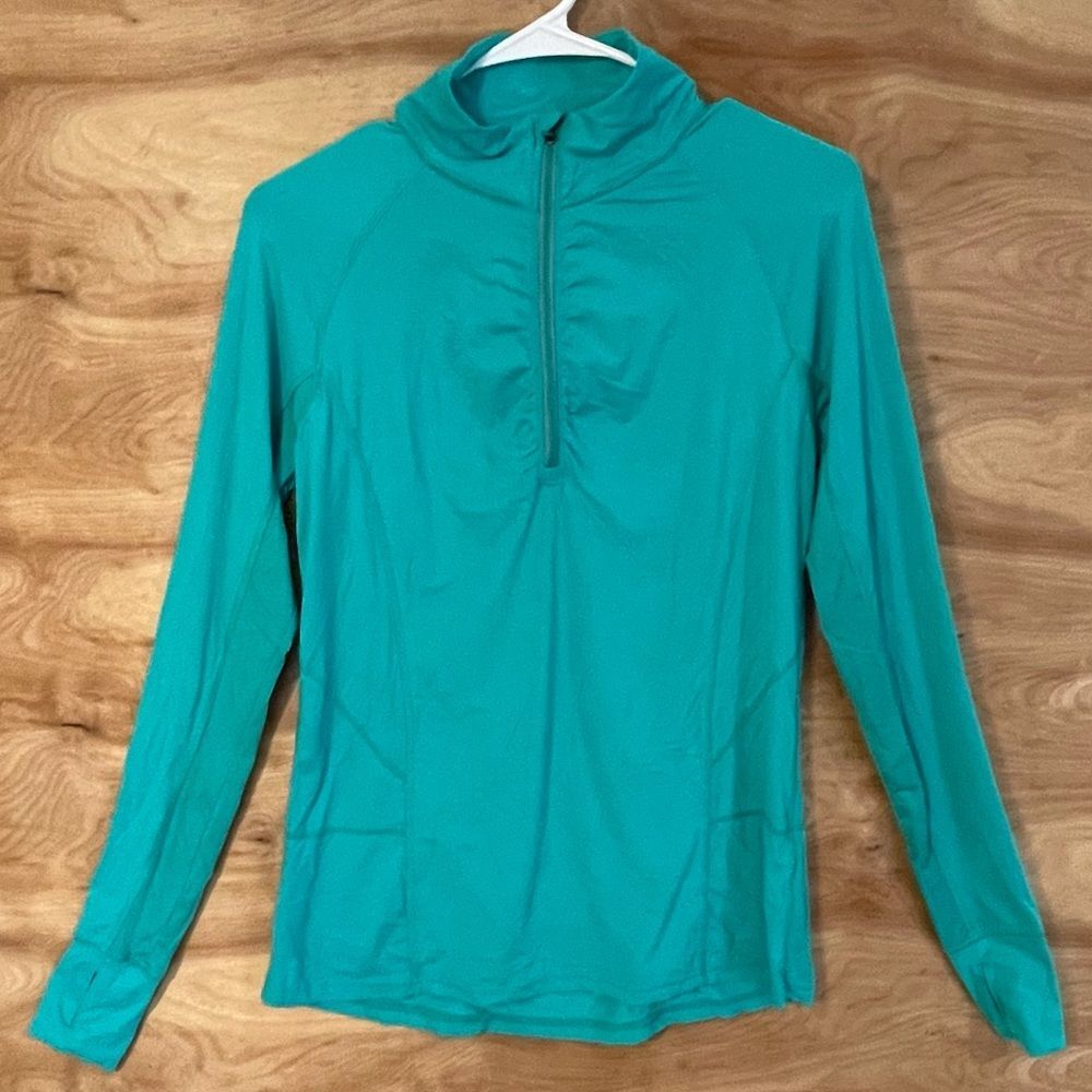 Tangerine Womens Medium 1/4 Zip Long Sleeve Jacket
